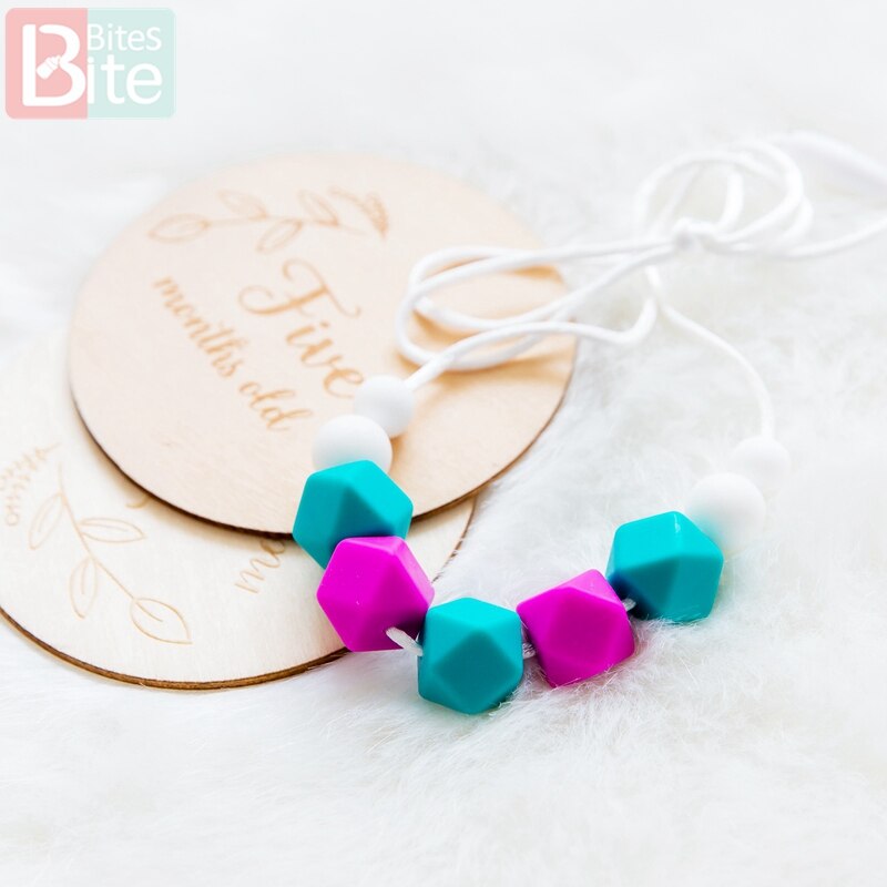 Silicone Baby Teether Necklace